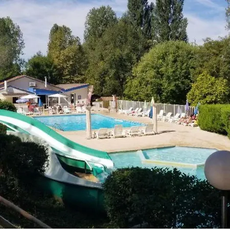 Kemping Mobil-home 6 Personnes Avec Terrasse Et Vue Riviere - Api-1-52-544 Badefols-sur-Dordogne